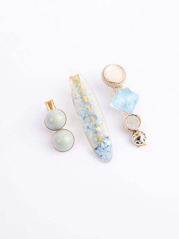 limelight Embellished Hair Clip Set