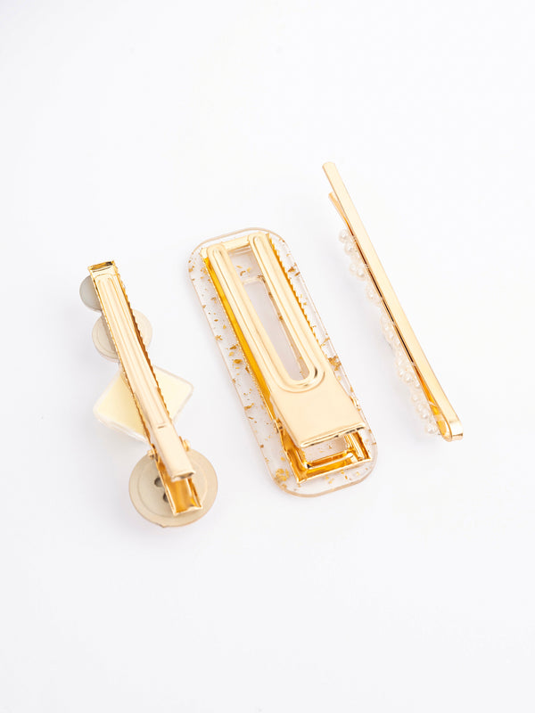 Limelight Embellished Hair Clip Set