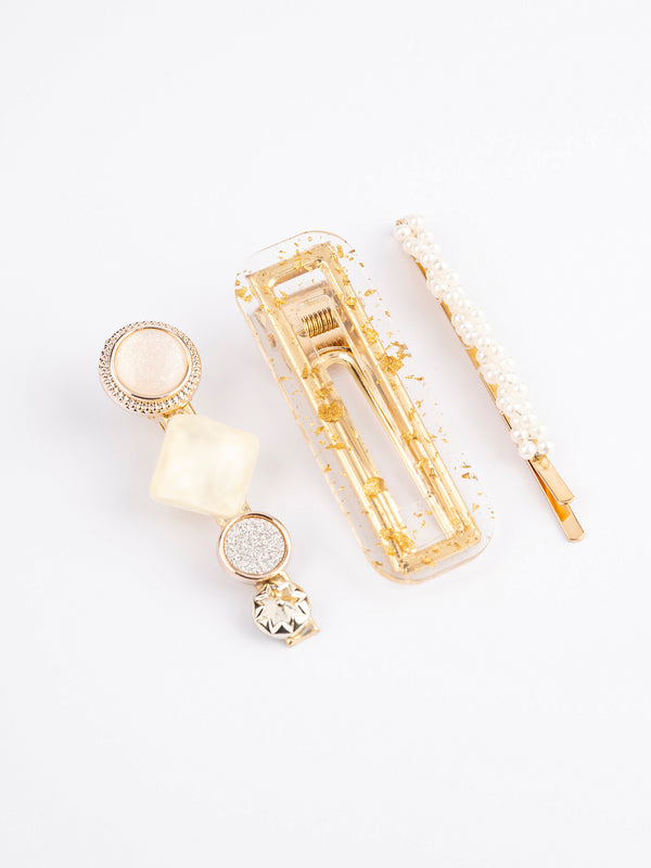 limelight Embellished Hair Clip Set
