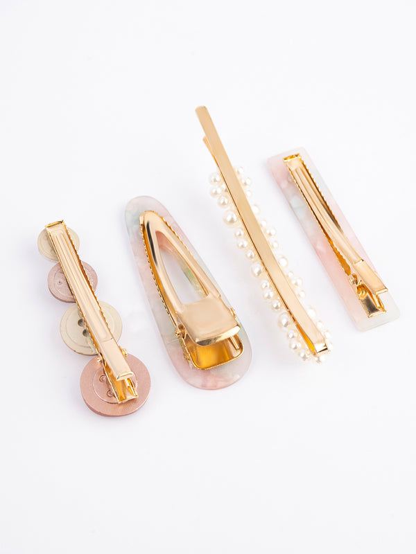 Limelight Embellished Hair Clip Set