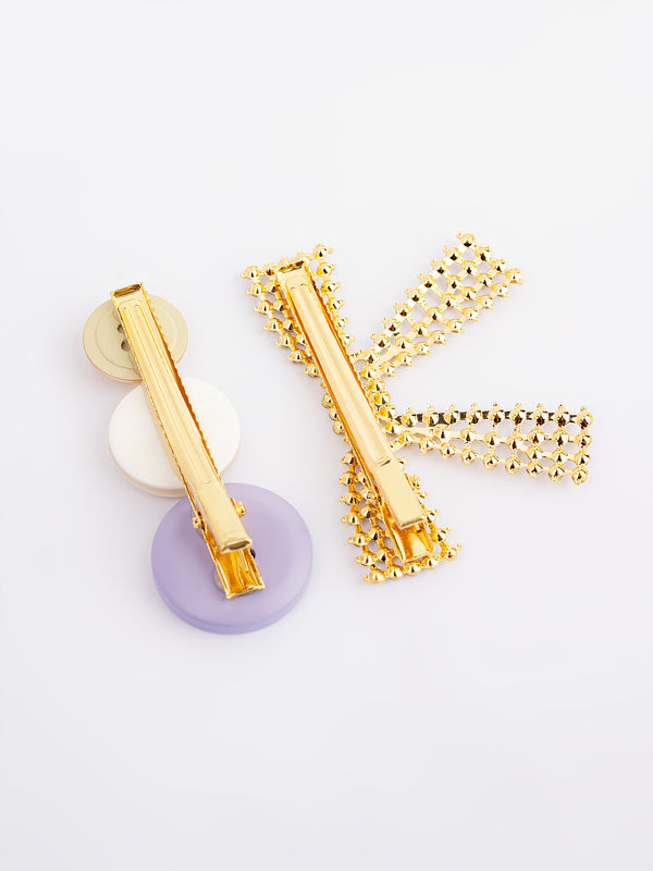 Limelight Embellished Hair Clip Set
