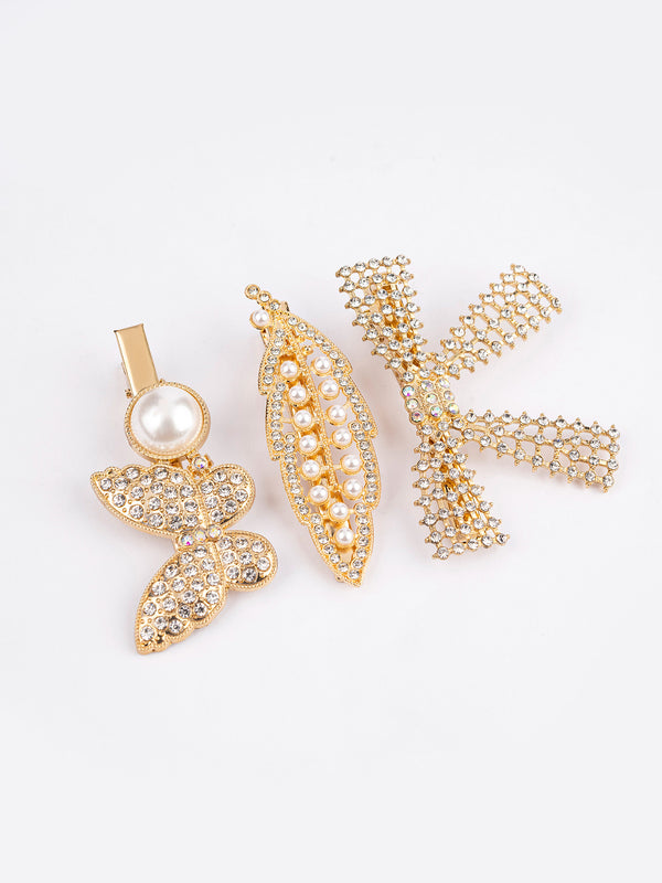 limelight Embellished Hair Clip Set