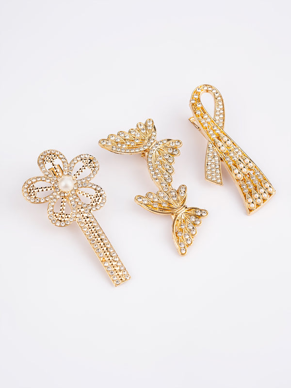 limelight Embellished Hair Clip Set