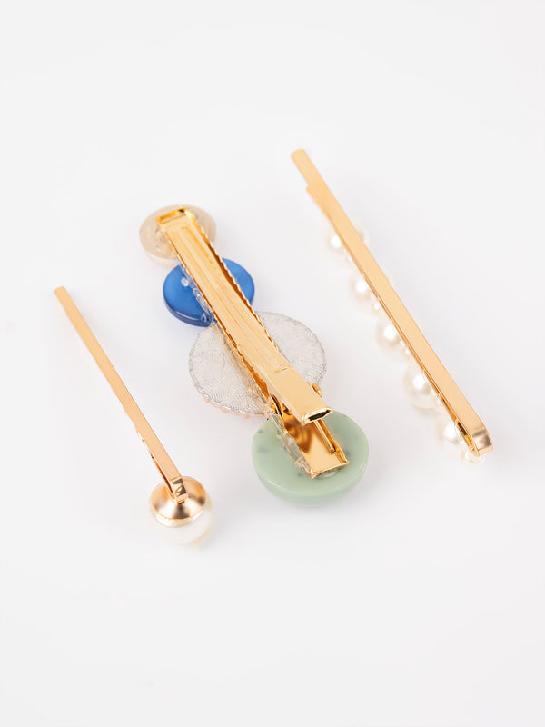 Limelight Embellished Hair Clips