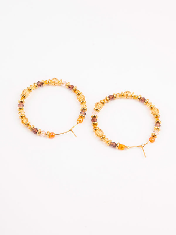 Limelight Embellished Hoops