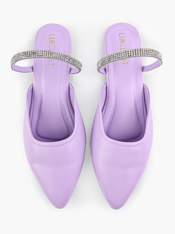 Limelight Embellished Mules
