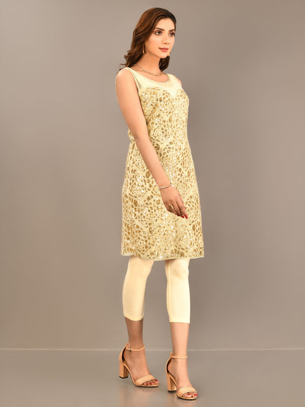 Limelight Embellished Net Short Dress