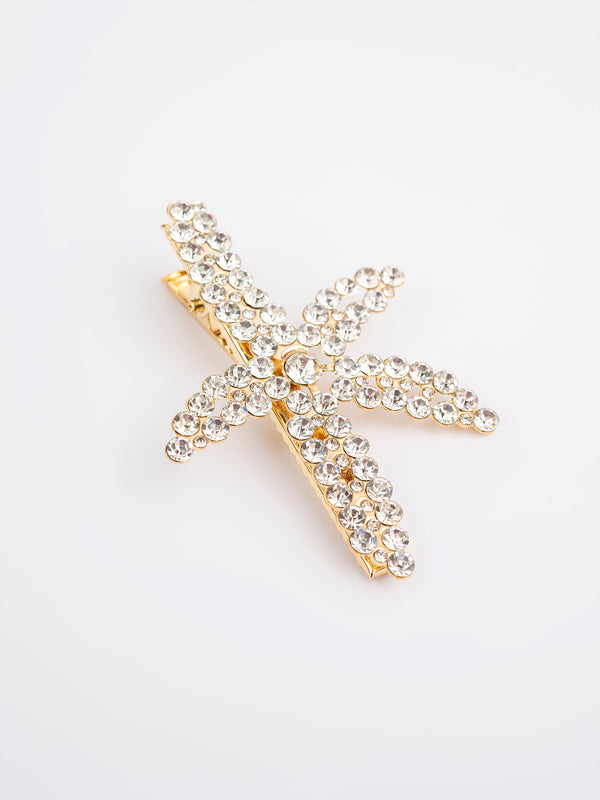 Limelight Embellished Starfish Hair Clips