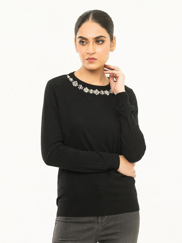 Limelight Embellished Sweater