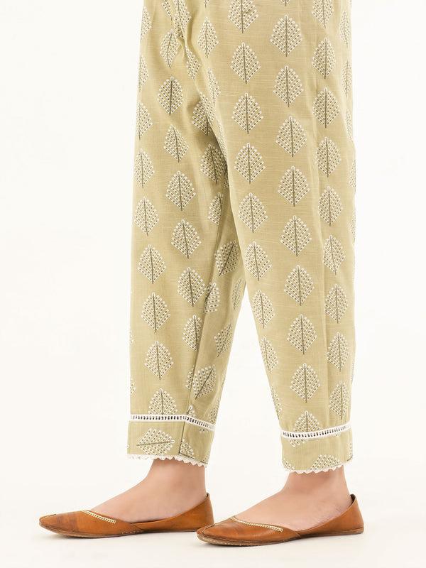 Limelight Embossed Khaddar Trousers