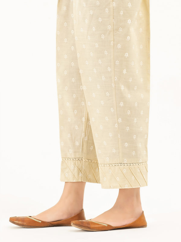 Limelight Embossed Khaddar Trousers(Pret)