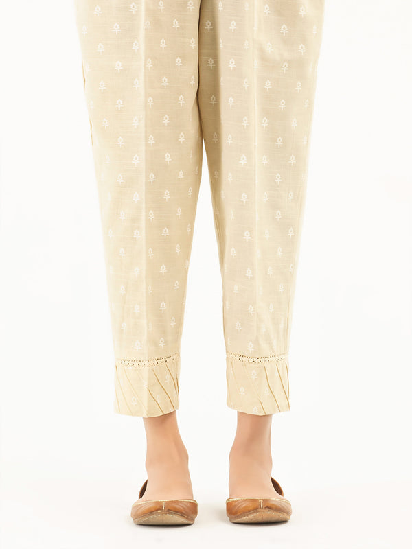 limelight Embossed Khaddar Trousers(Pret)