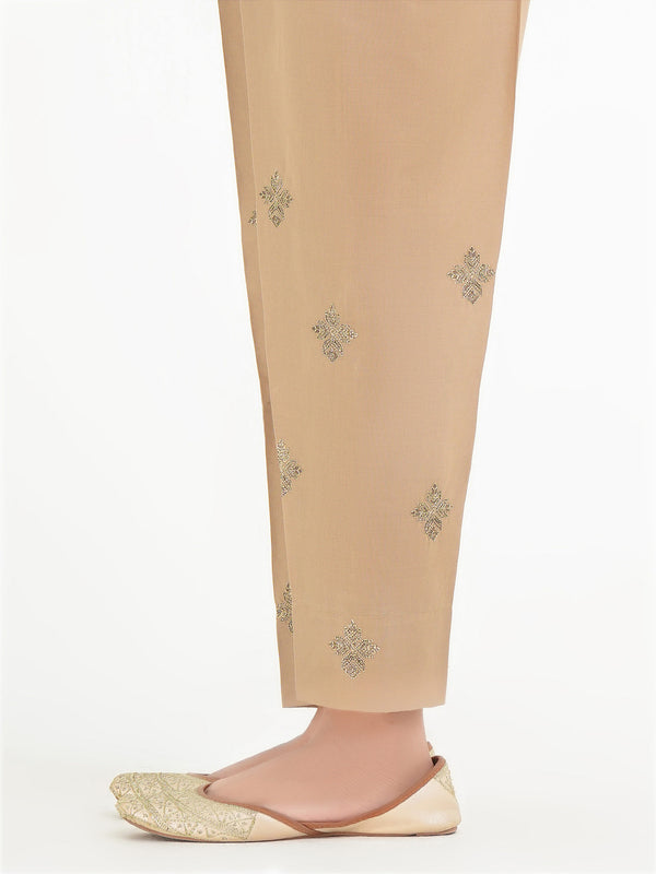 Limelight Embroidered Cambric Trouser (Pret)