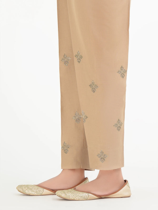 Limelight Embroidered Cambric Trouser (Pret)