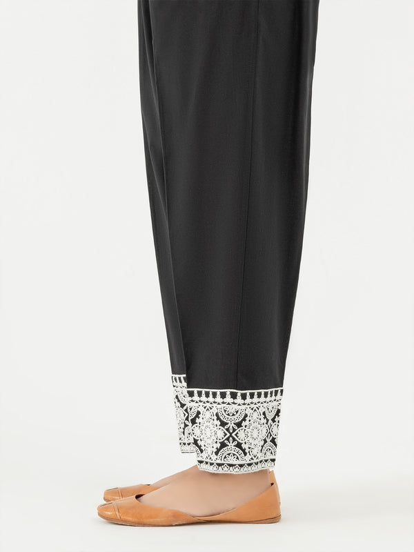 Limelight Embroidered Cambric Trouser (Pret)