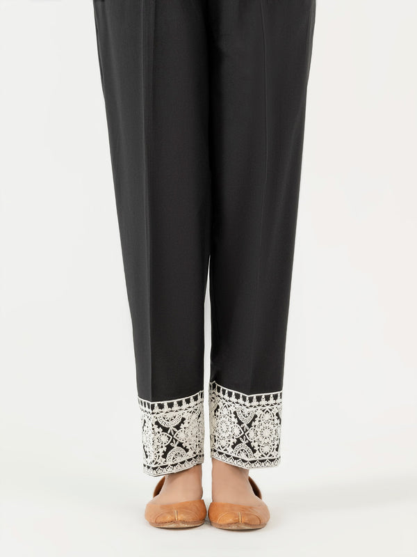 limelight Embroidered Cambric Trouser (Pret)