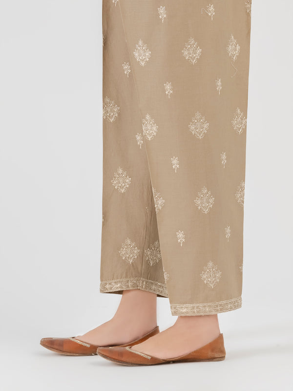 Limelight Embroidered Cambric Trouser (Pret)