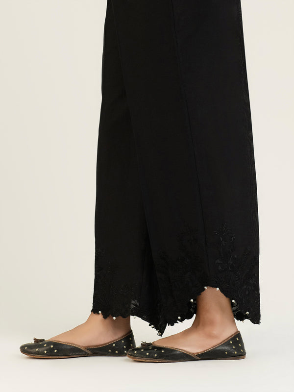 Limelight Embroidered Cambric Trouser(Pret)