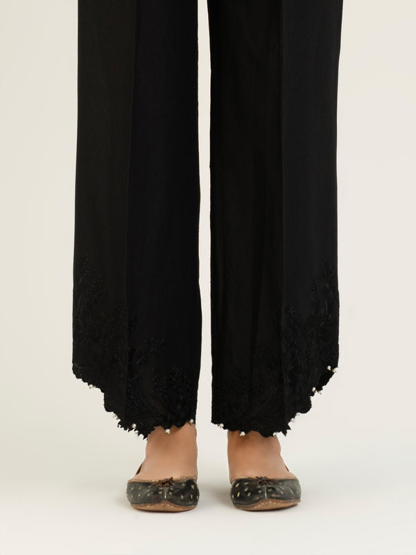 limelight Embroidered Cambric Trouser(Pret)