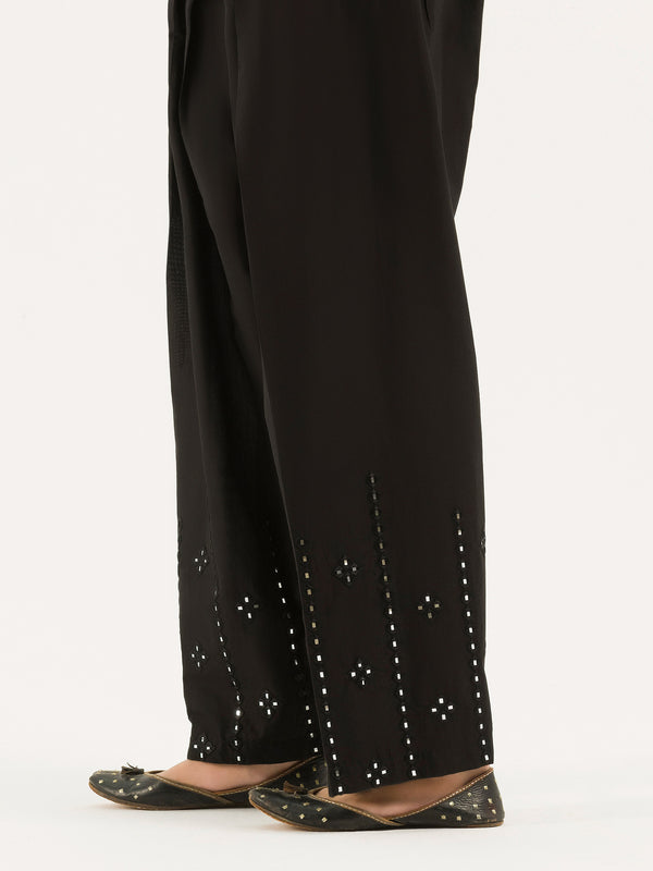 Limelight Embroidered Cambric Trouser(Pret)