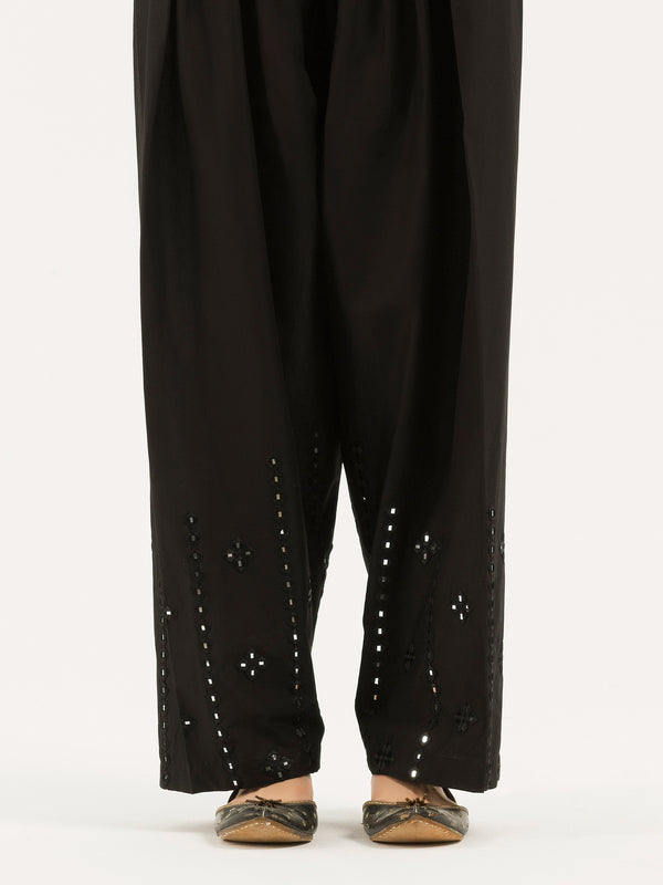 limelight Embroidered Cambric Trouser(Pret)
