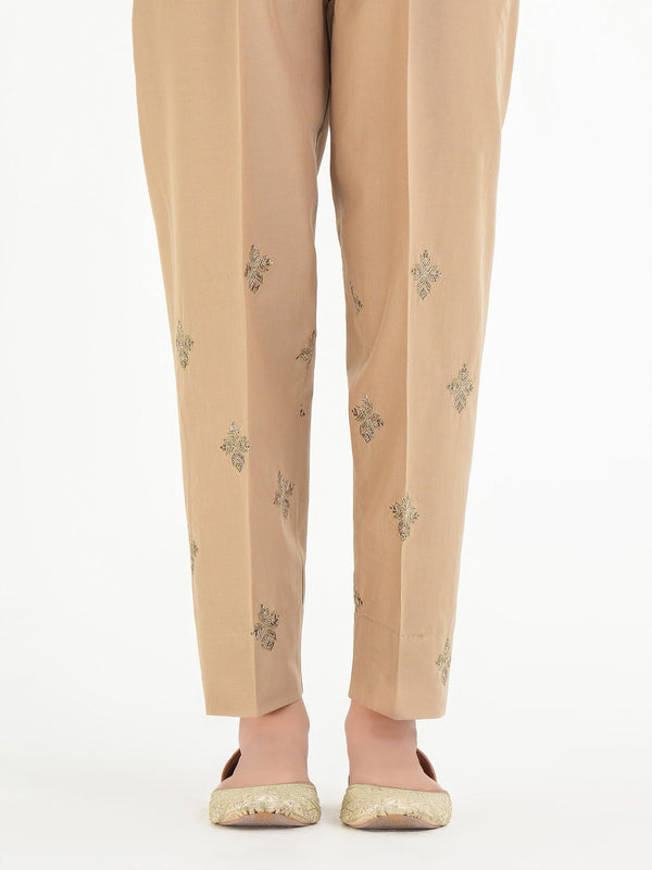 limelight Embroidered Cambric Trouser (Pret)
