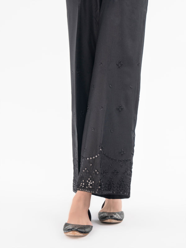 Limelight Embroidered Crepe Trouser (Pret)