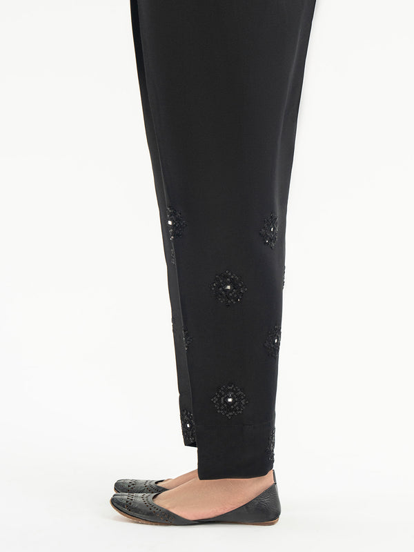 Limelight Embroidered Crepe Trouser (Pret)