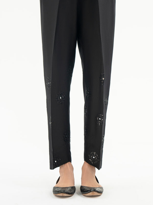 limelight Embroidered Crepe Trouser (Pret)