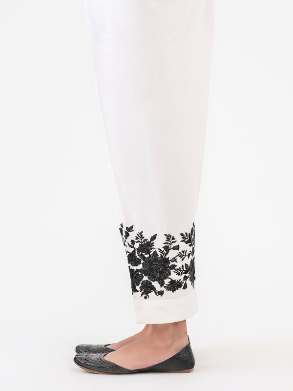 Limelight Embroidered Crepe Trouser (Pret)