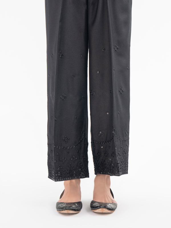 limelight Embroidered Crepe Trouser (Pret)