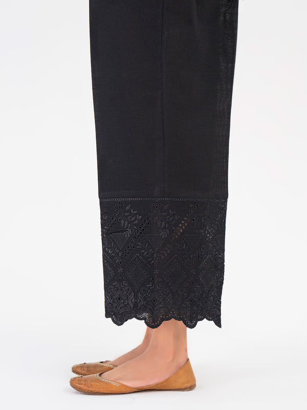 Limelight Embroidered Khaddar Trouser (Pret)