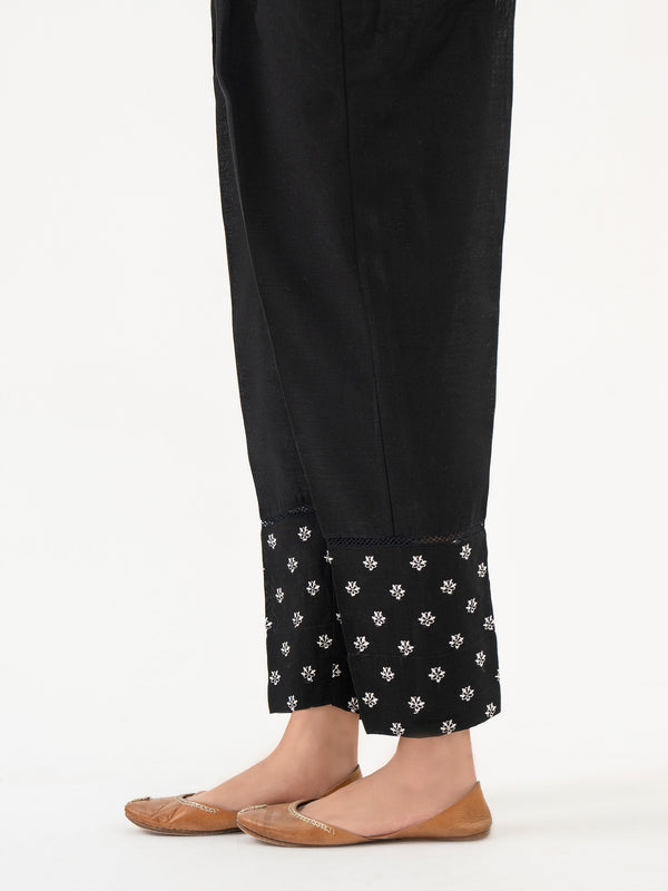 Limelight Embroidered Khaddar Trouser (Pret)