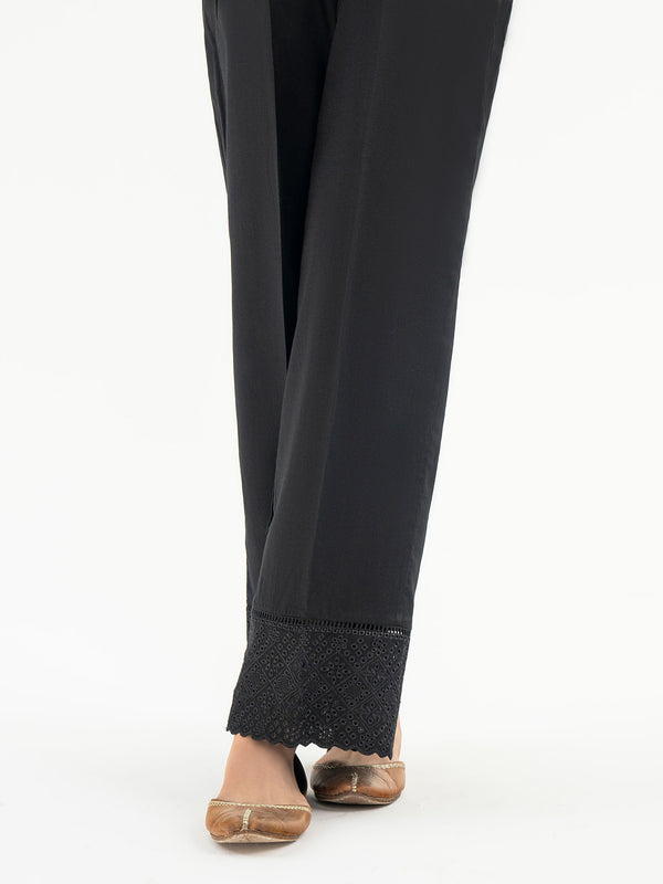 Limelight Embroidered Khaddar Trouser (Pret)