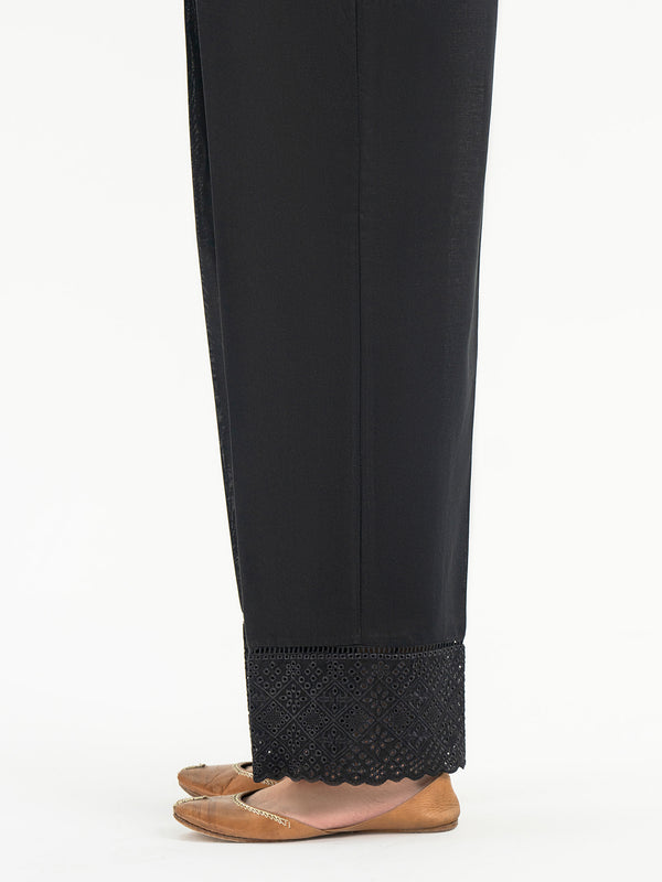 Limelight Embroidered Khaddar Trouser (Pret)