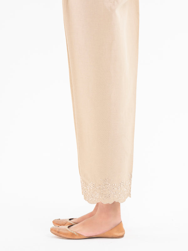 Limelight Embroidered Khaddar Trouser (Pret)