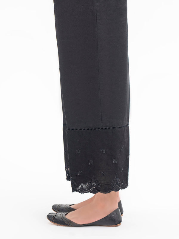 Limelight Embroidered Khaddar Trouser (Pret)