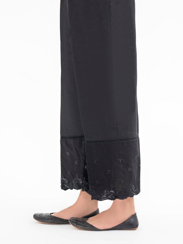 Limelight Embroidered Khaddar Trouser (Pret)
