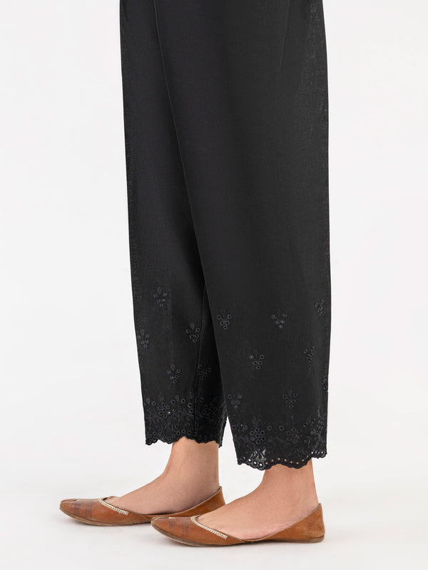Limelight Embroidered Khaddar Trouser (Pret)