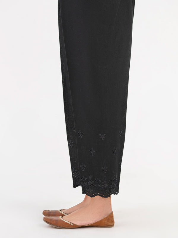 Limelight Embroidered Khaddar Trouser (Pret)