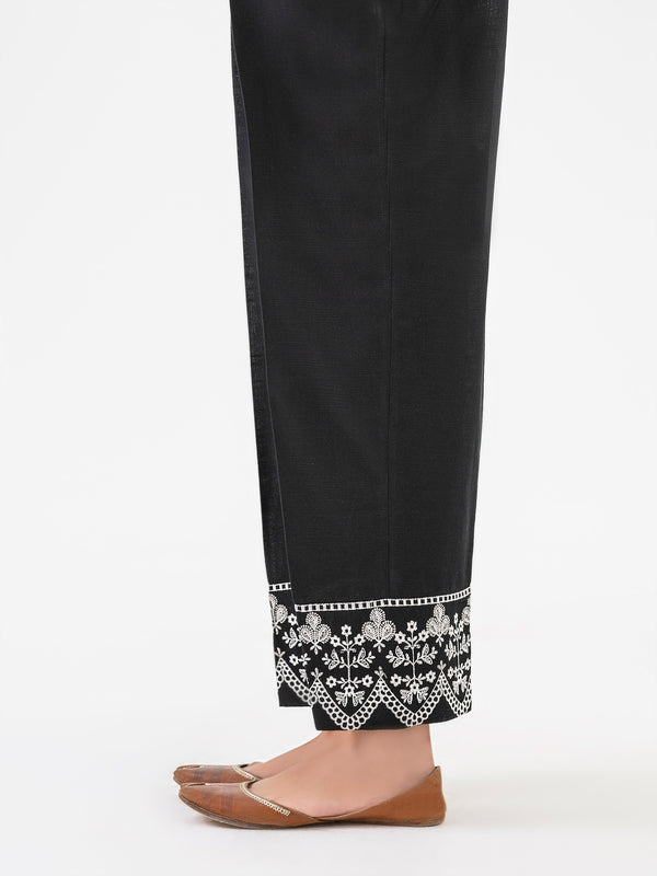 Limelight Embroidered Khaddar Trouser (Pret)