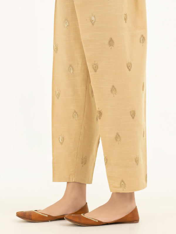Limelight Embroidered Khaddar Trousers