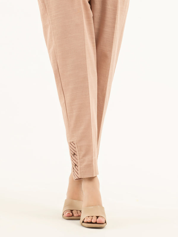 Limelight Embroidered Khaddar Trousers