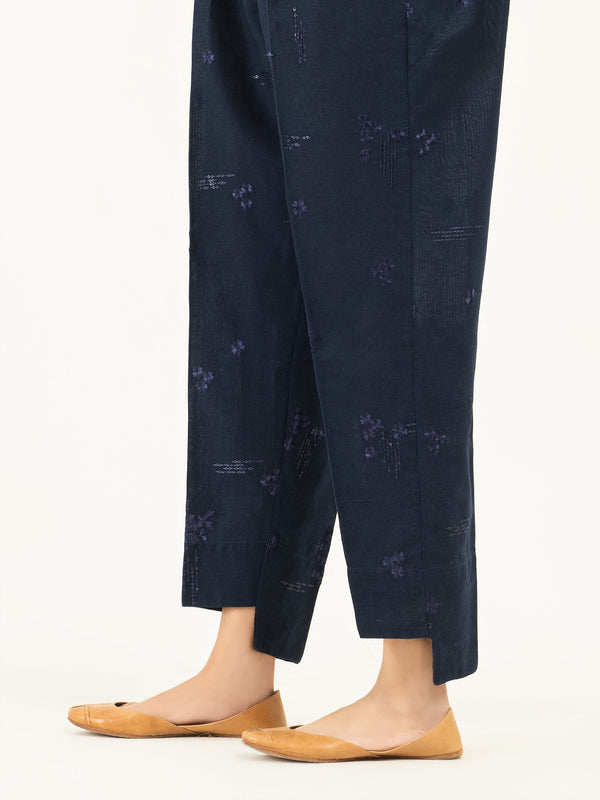 Limelight Embroidered Khaddar Trousers(Pret)