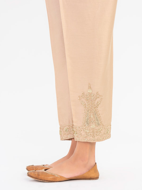 Limelight Embroidered Satin Trouser