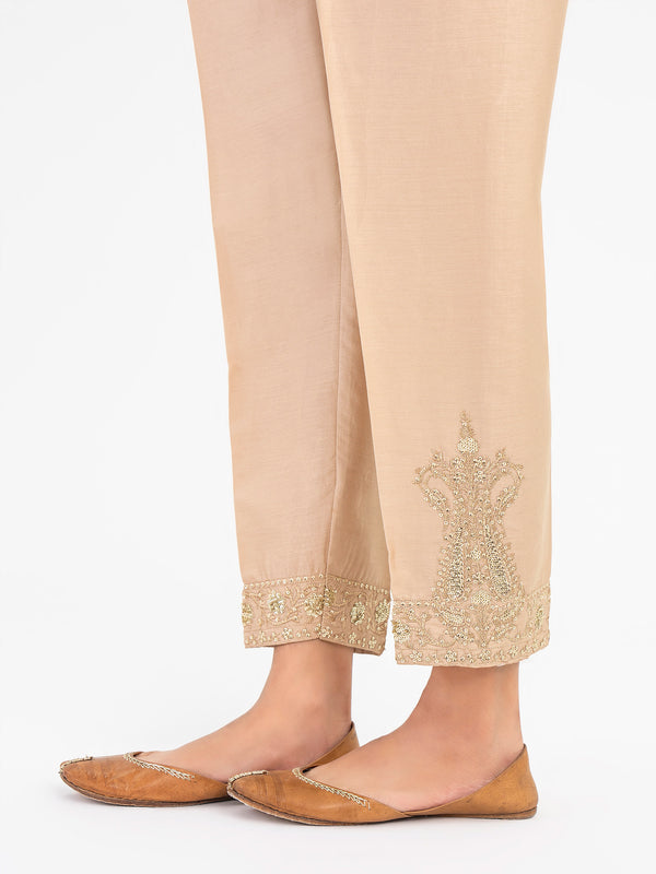 Limelight Embroidered Satin Trouser