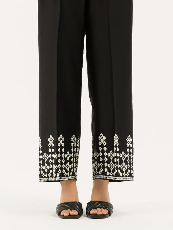 limelight Embroidered Satin Trouser(Pret)
