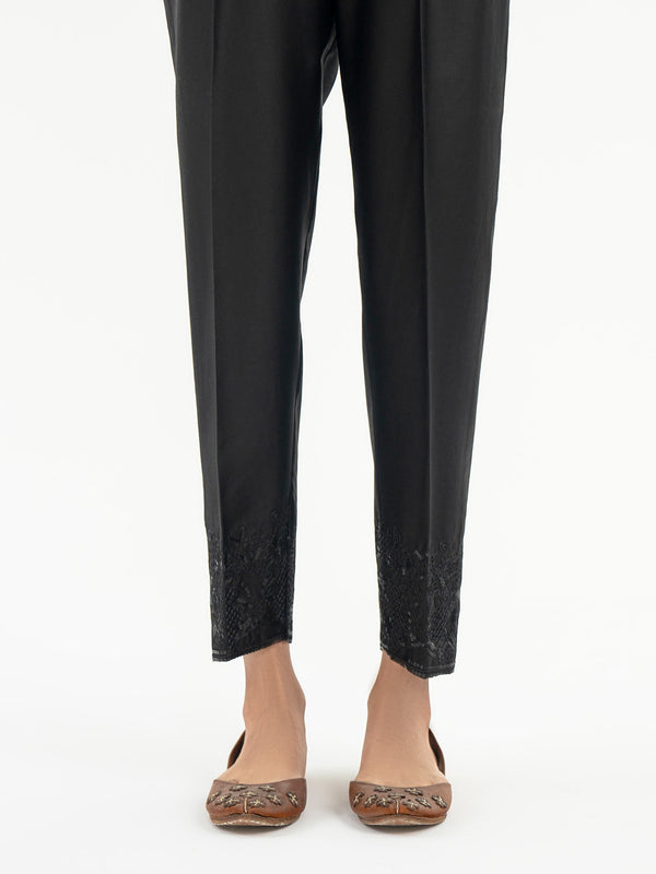 limelight Embroidered Satin Trouser (Pret)