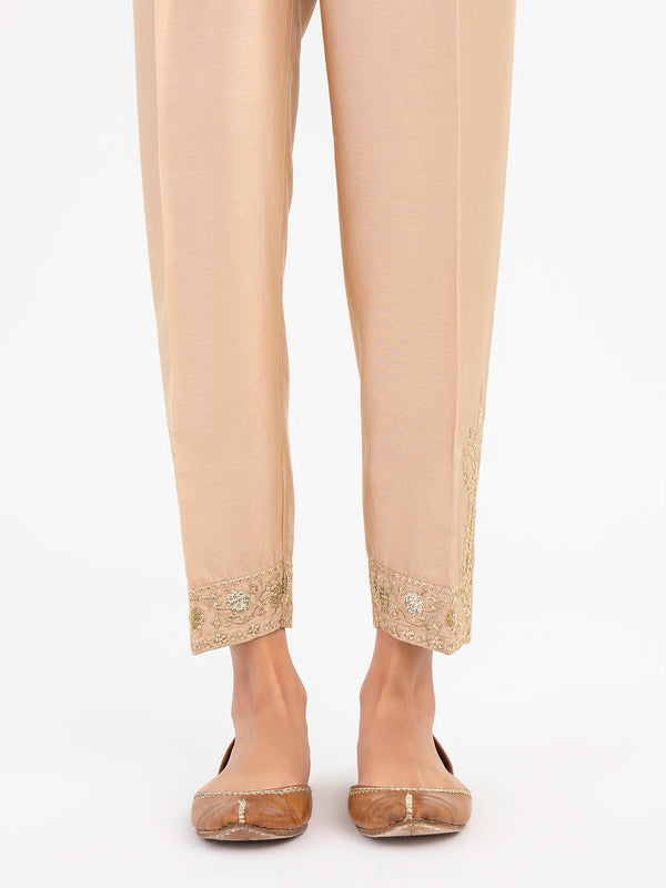 limelight Embroidered Satin Trouser