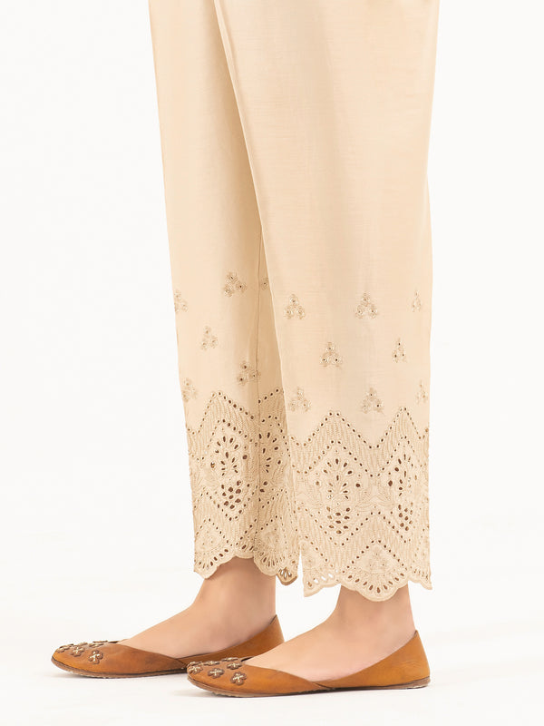 Limelight Embroidered Satin Trousers(Pret)